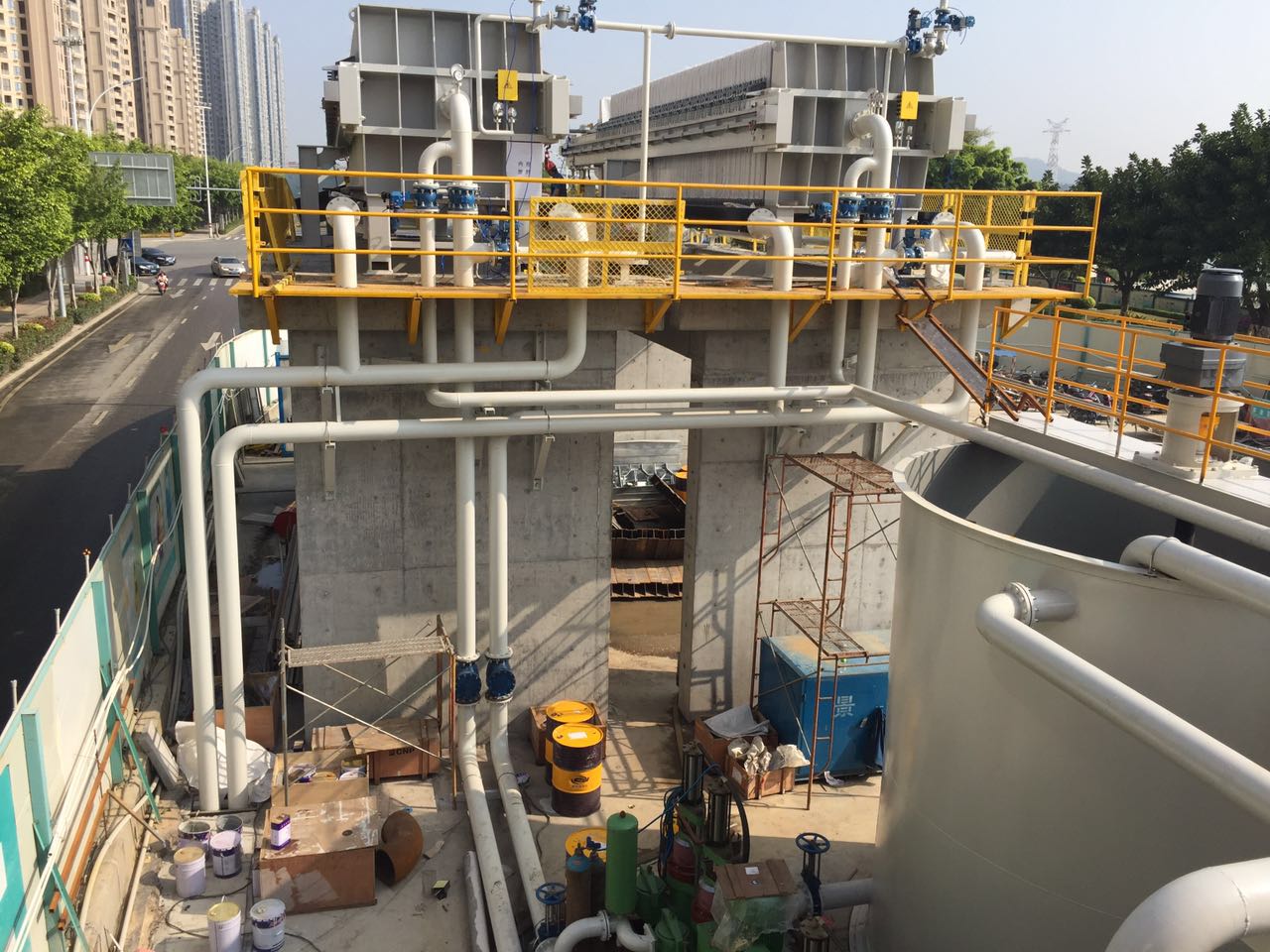 華星陶瓷柱塞泵盾構污泥使用現(xiàn)場-04 華星陶瓷柱塞泵盾構污泥使用現(xiàn)場-04